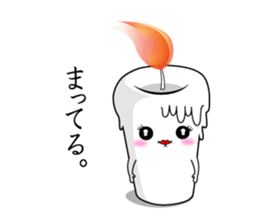 Healing candle sticker #3851487