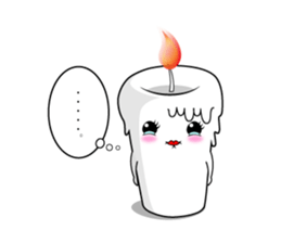 Healing candle sticker #3851488