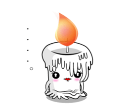 Healing candle sticker #3851491