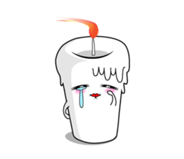 Healing candle sticker #3851495