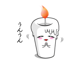 Healing candle sticker #3851498