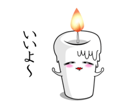 Healing candle sticker #3851499