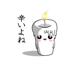Healing candle sticker #3851515