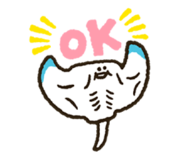 Mr. Dried Stingray sticker #3851647