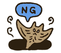 Mr. Dried Stingray sticker #3851658