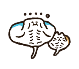 Mr. Dried Stingray sticker #3851682