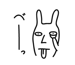 Rabbit Sticker2 by keimaru sticker #3852021