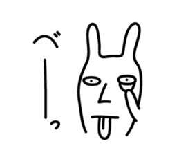 Rabbit Sticker2 by keimaru sticker #3852021