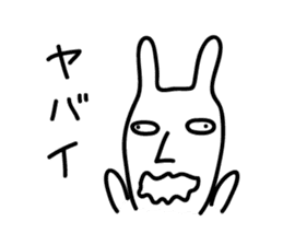 Rabbit Sticker2 by keimaru sticker #3852022