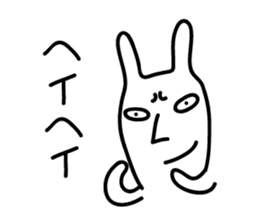Rabbit Sticker2 by keimaru sticker #3852026