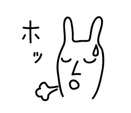 Rabbit Sticker2 by keimaru sticker #3852027