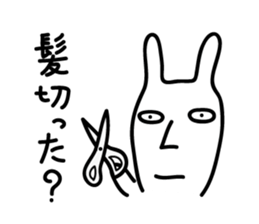 Rabbit Sticker2 by keimaru sticker #3852034