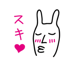 Rabbit Sticker2 by keimaru sticker #3852036