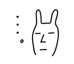 Rabbit Sticker2 by keimaru sticker #3852038