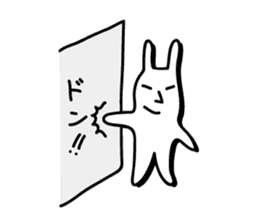 Rabbit Sticker2 by keimaru sticker #3852042
