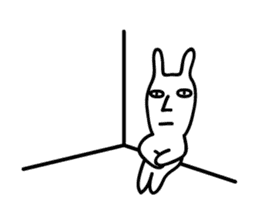 Rabbit Sticker2 by keimaru sticker #3852043