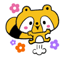 Tanukichi's Happy Stickers sticker #3852254