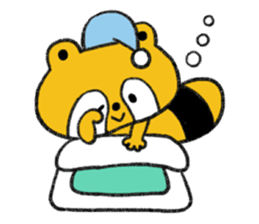 Tanukichi's Happy Stickers sticker #3852257