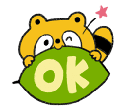 Tanukichi's Happy Stickers sticker #3852261