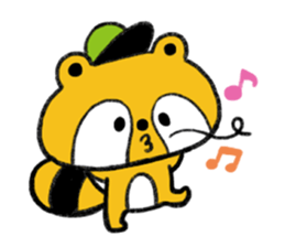 Tanukichi's Happy Stickers sticker #3852265