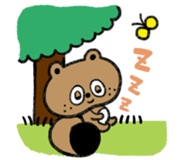 Tanukichi's Happy Stickers sticker #3852275