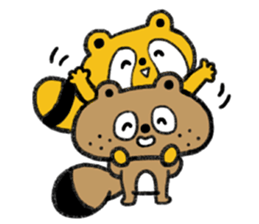 Tanukichi's Happy Stickers sticker #3852277