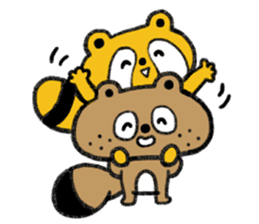 Tanukichi's Happy Stickers sticker #3852277