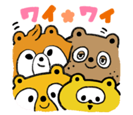 Tanukichi's Happy Stickers sticker #3852280