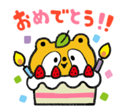 Tanukichi's Happy Stickers sticker #3852282