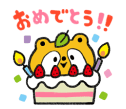 Tanukichi's Happy Stickers sticker #3852282
