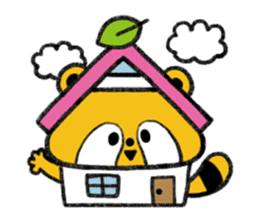 Tanukichi's Happy Stickers sticker #3852285