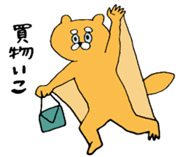 He looks like a bear sticker #3852463