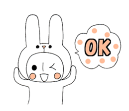 Let sticker along with the rabbit sticker #3852496