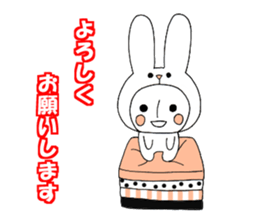 Let sticker along with the rabbit sticker #3852497