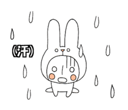 Let sticker along with the rabbit sticker #3852508