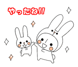 Let sticker along with the rabbit sticker #3852513