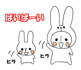 Let sticker along with the rabbit sticker #3852516