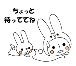 Let sticker along with the rabbit sticker #3852518