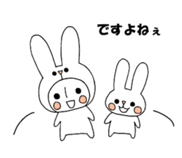 Let sticker along with the rabbit sticker #3852519