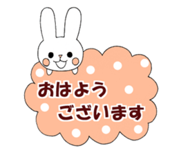 Let sticker along with the rabbit sticker #3852525