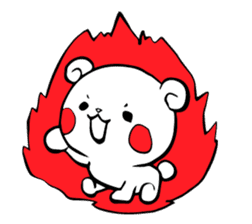 White bear Kumajirou & Panda Pantarou sticker #3852610