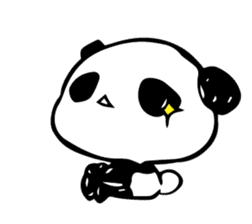 White bear Kumajirou & Panda Pantarou sticker #3852614