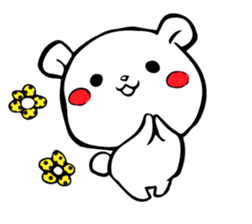White bear Kumajirou & Panda Pantarou sticker #3852615