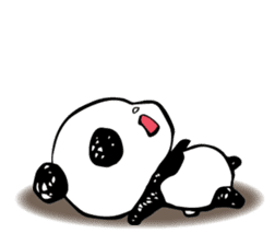 White bear Kumajirou & Panda Pantarou sticker #3852617