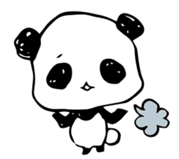 White bear Kumajirou & Panda Pantarou sticker #3852619