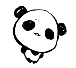 White bear Kumajirou & Panda Pantarou sticker #3852622