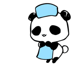 White bear Kumajirou & Panda Pantarou sticker #3852624