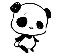 White bear Kumajirou & Panda Pantarou sticker #3852625