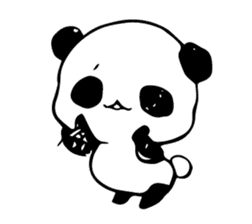 White bear Kumajirou & Panda Pantarou sticker #3852626