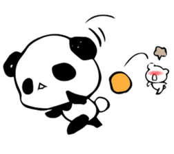 White bear Kumajirou & Panda Pantarou sticker #3852628